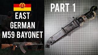 Cold War Cutlery Part 1, East German M59 AK bayonet