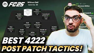 BEST META 4222 FORMATION AND CUSTOM TACTICS | FC 25 ULTIMATE TEAM