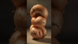 Doughnut turned into Octopus#creativetransformations #artistictransformation #shorts #youtubeshorts