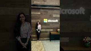 A Day at Microsoft's Hyderabad  #shorts #microsoft #hyderabad