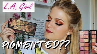 Get Feverish LA Girl Cosmetics Palette Review | Fanatic Collection || The Foxy Momager