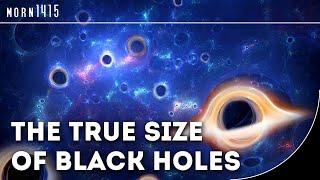 The true size of Black Holes (Black Hole Comparison 2)