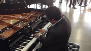 Eduardo Rojas plays at Metroplex Pianos