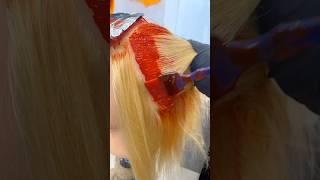 hair dyeing teaching #shorts #viralshorts #haircolor