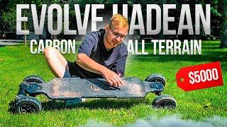 6000W!!! САМЫЙ МОЩНЫЙ Электроскейт Evolve / Обзор на Hadean Carbon All Terrain