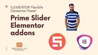 ELEMENTOR Flexible Elementor Panel - Prime Slider Elementor addons -design WP Website(CMBD-76)