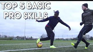 TOP 5 MOST EFFECTIVE BEGINNER FOOTBALL SKILLS