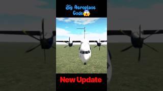 Flying big Aeroplane Code In Indian bike driving 3d new update #shorts #indianbikedriving3d