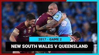 NSW Blues v QLD Maroons Game II, 2017 | State of Origin | Full Match Replay | NRL