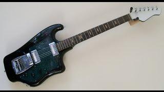 Soviet Russian vintage Sverdlovsk Tonika guitar