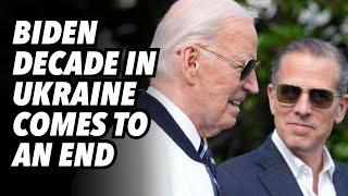 Biden's decade in Ukraine comes to an end