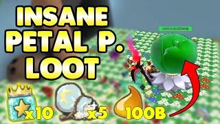 INSANE PETAL PLANTER LOOT...I DID NOT EXPECT AT THIS | Bee Swarm Simulator - Roblox