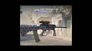 AUG | Midnight Lily (Factory New) | CS2 Skin