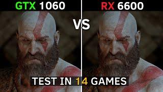 GTX 1060 vs RX 6600 | Test in 14 Games | How Big is The Difference? | Ultimate Comparison | 2022