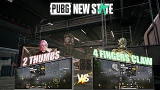 PUBG: NEW STATE 2 Thumbs VS 4 Fingers Claw | Station TDM