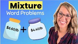 Mixture Word Problems–Easy Step-By-Step for Percentage and Price Problems