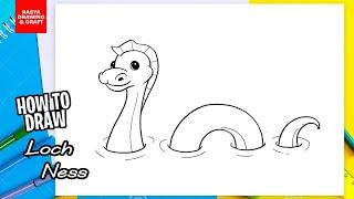 How to draw Loch Ness