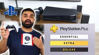 COMO ESCOLHER o MELHOR PLANO da PLAYSTATION PLUS ? ESSENTIAL/EXTRA/DELUXE