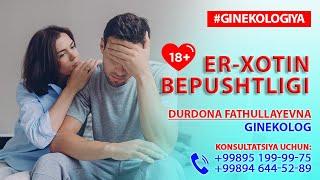 Er xotin bepushtligi | Dr. Durdona Fathullayevna +998946445289