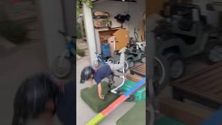 Backyard track build #balancebike #bikefails #tryagain #bikeskills #mtb #4yearold #bike
