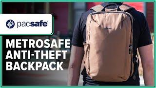 Pacsafe Metrosafe X Anti-Theft 16-Inch Commuter Backpack Review (2 Weeks of Use)