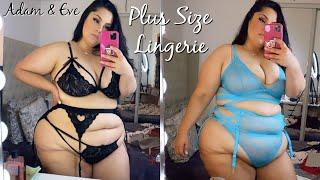 Plus Size Lingerie Haul | Adam and Eve