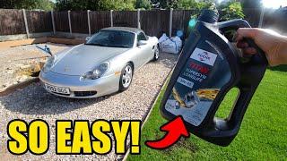 PORSCHE BOXSTER 986 / 987 OIL & FILTER CHANGE