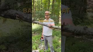 Making A HOMEMADE Baseball Bat ️