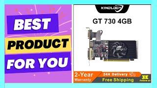 KinologVideo Card GeForce GT730 Display Vga Cards 4GB DDR3