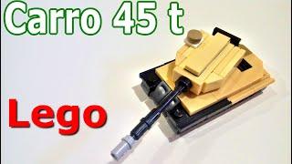 Лего мини танк Carro 45 t (самоделка из лего)