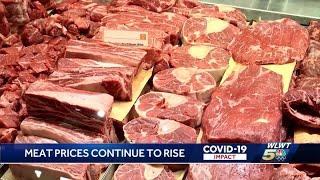 Rising meat prices hitting business owners, customers in the pocket
