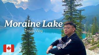 TRAVELING TO MORAINE LAKE, ALBERTA, CANADA | JHUN MARTIN VLOGS