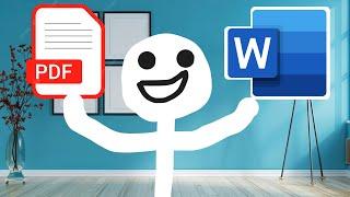 How to Convert PDF to Word Document for FREE! | Step-by-Step Guide