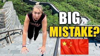 BRITISH Couple STRANDED At The Great Wall Of CHINA?! 