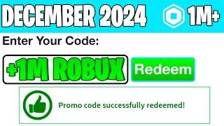 *2024* ROBLOX PROMO CODE GIVES YOU FREE ROBUX... (Roblox December 2024)