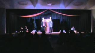 Eddie and Melissa singing There is A Santa Claus