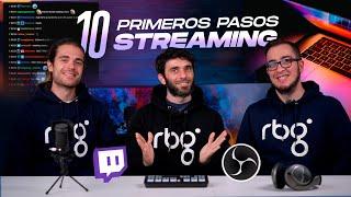 STREAMING: 10 Primeros Pasos para hacer DIRECTOS