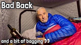 A Night in My TentBox with a Bad Back & A Bit of Secret Bagging 