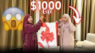 GIFT QAALI AH SURPRISE IIGA DHIGTAY SAMIA WAAN AAMINI WAAYAY OMG