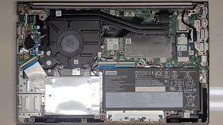 Lenovo ThinkBook 15 G2ITL Disassembly RAM SSD Hard Drive Upgrade CMOS RTC Battery Replacement Repair