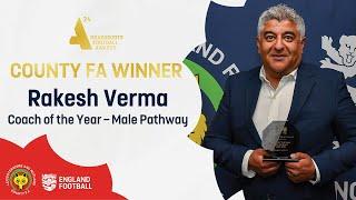 LRCFA Coach of the Year (Male Pathway) 2024 - Rakesh Verma