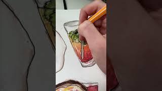 Sketchbooktime with me... #short #watercolor #art