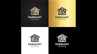 PKH + House Logo Design Concept |  how to design the realestate logo for you and your client.