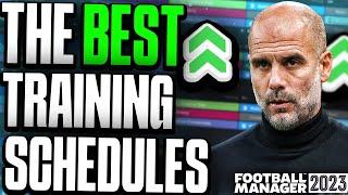 The BEST FM23 Training Schedules! | ULTIMATE Football Manager Training Guide