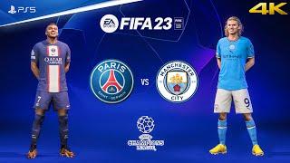 FIFA 23 - PSG vs Man City - UEFA Champions League Final Match | PS5™ Gameplay [4K60]