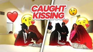 Caught Kissing Freaky Prank On The Gang!!!‍️‍‍  *MUST WATCH*