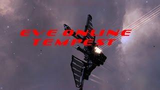 Eve online Tempest fleet issue - пулеметный фит - первые впечатления