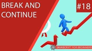 JavaScript Tutorial For Beginners #18 - Break & Continue