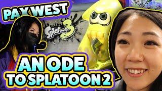 NINTENDO COMMENTATOR says GOODBYE to SPLATOON 2: a Mellana PAXWest VLOG