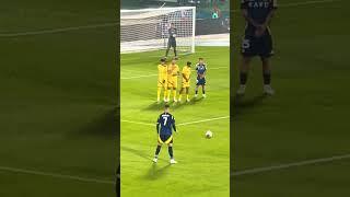 Ronaldo's 1st Freekick Of The Season   #football #ronaldo #shorts #freekick